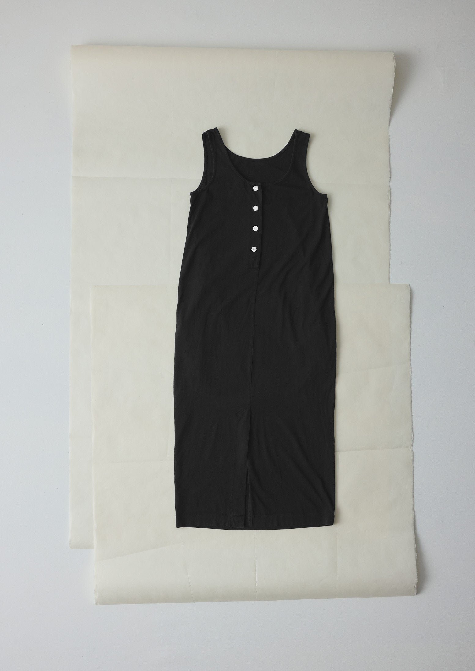 Lydia Jersey Shift Dress | Washed Black - Image 6