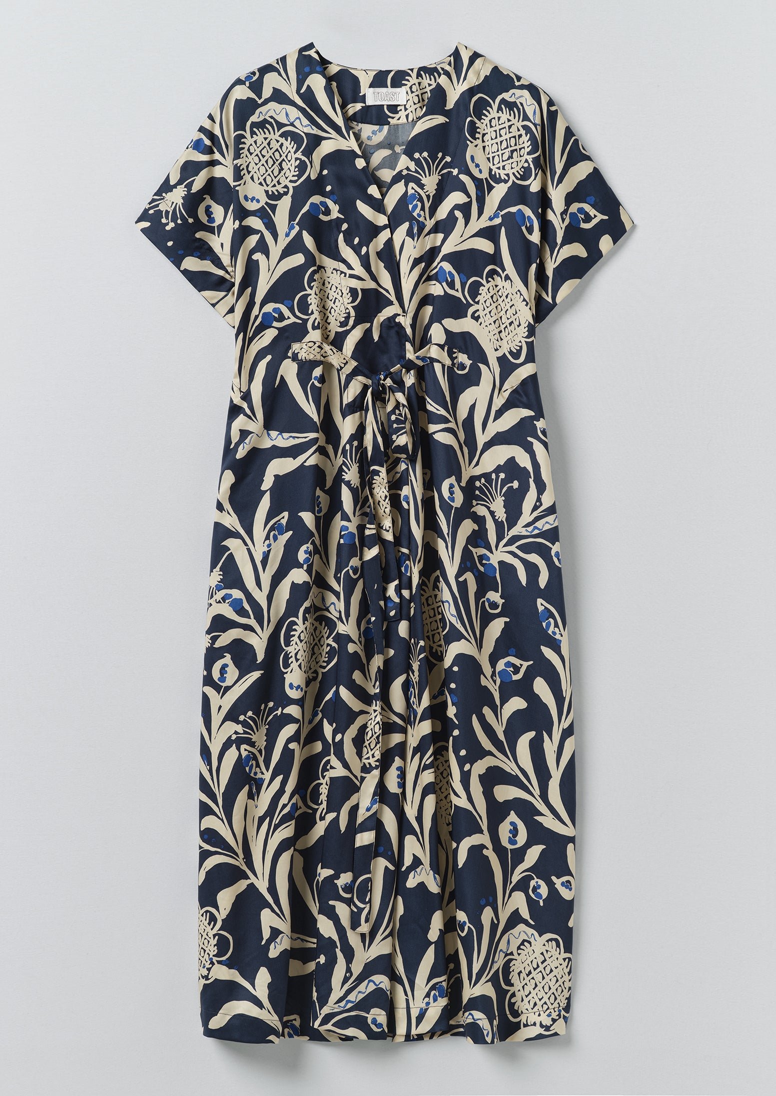 Crockery Print Dress | Smalt