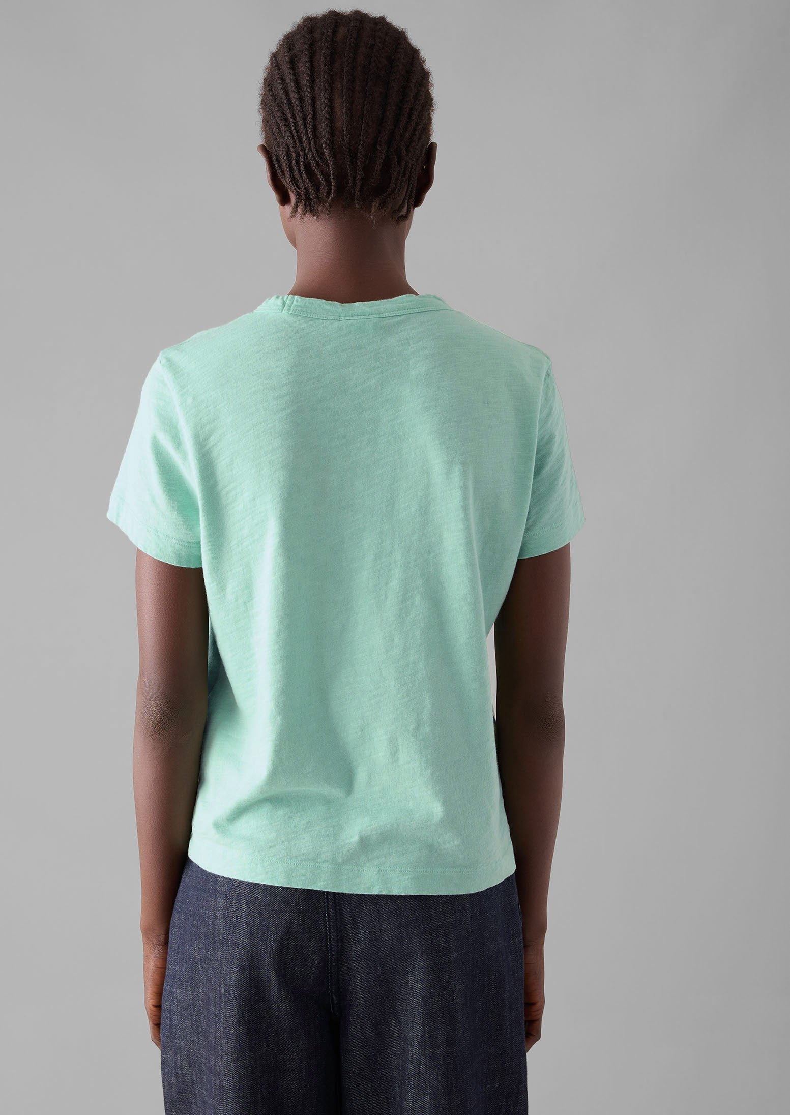 Sadie Cotton Boy Tee | Summer House Green - Image 4