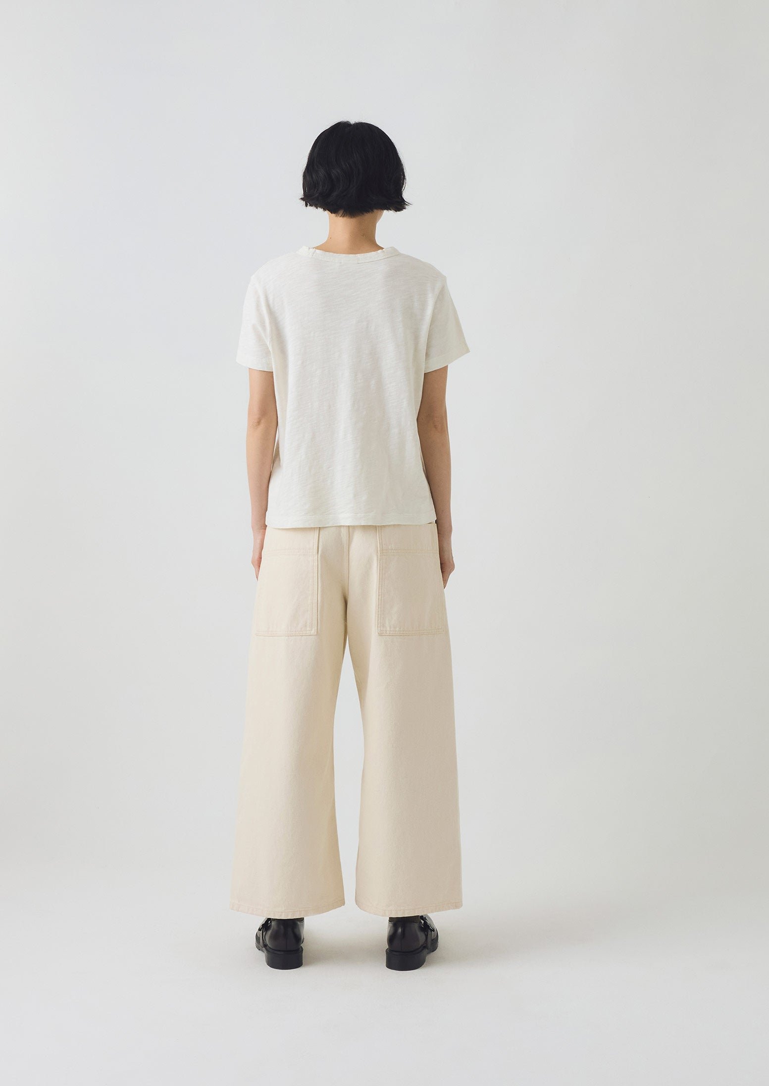 Sadie Cotton Boy Tee | Chalk - Image 5