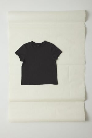 Sadie Cotton Boy Tee | Carbon Black